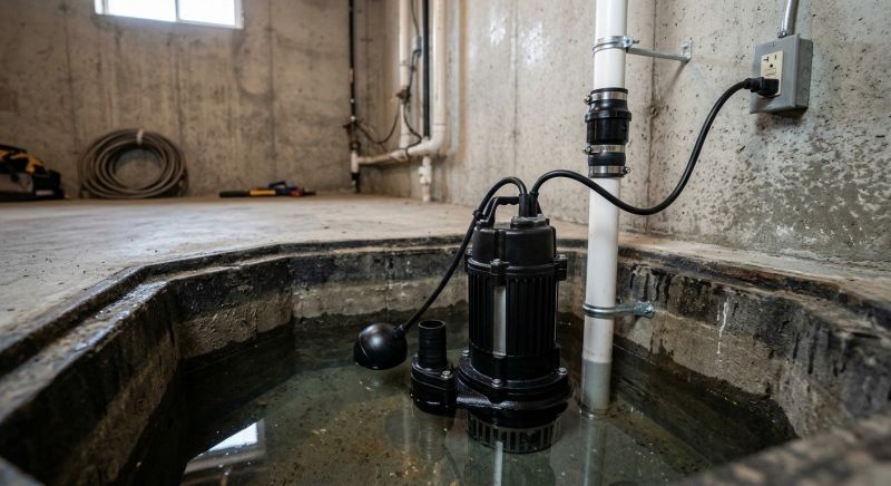 Basement Sump Pump Service in Providence, RI